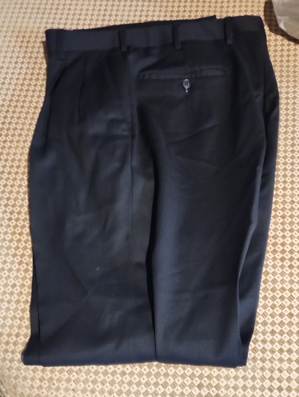 Zanella Men's Wool Dress Trousers